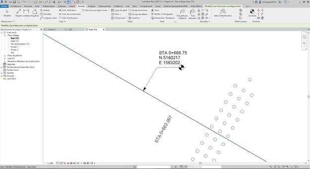 [Nouveauté] Revit 2021.1 – Annotation abscisse curviligne