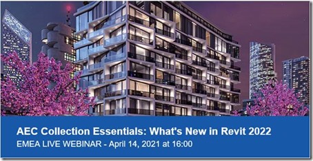 [Webinaire Autodesk] What’s new Autodesk Revit 2022