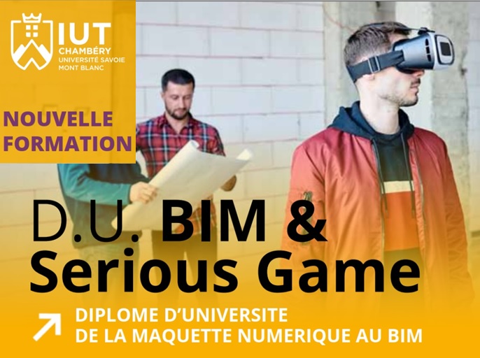 [Formation] Diplôme Universitaire : BIM et Serious Game