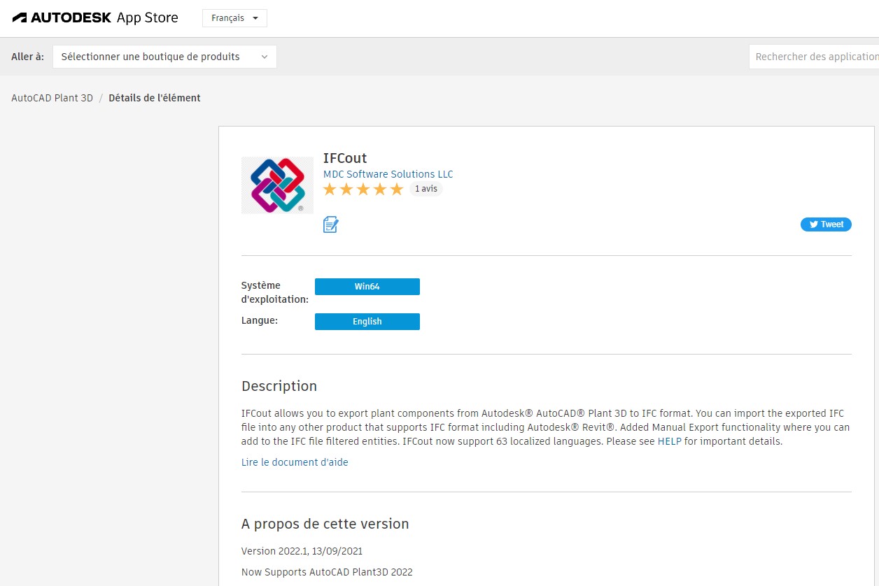 [Nouveauté partenaire] Exportez les modèles Plant 3D au format IFC