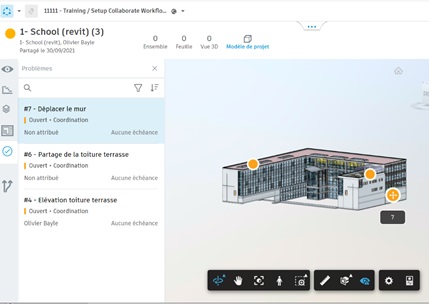 [Nouveauté] Autodesk BIM Collaborate (Pro) – Création d’observations / Problèmes