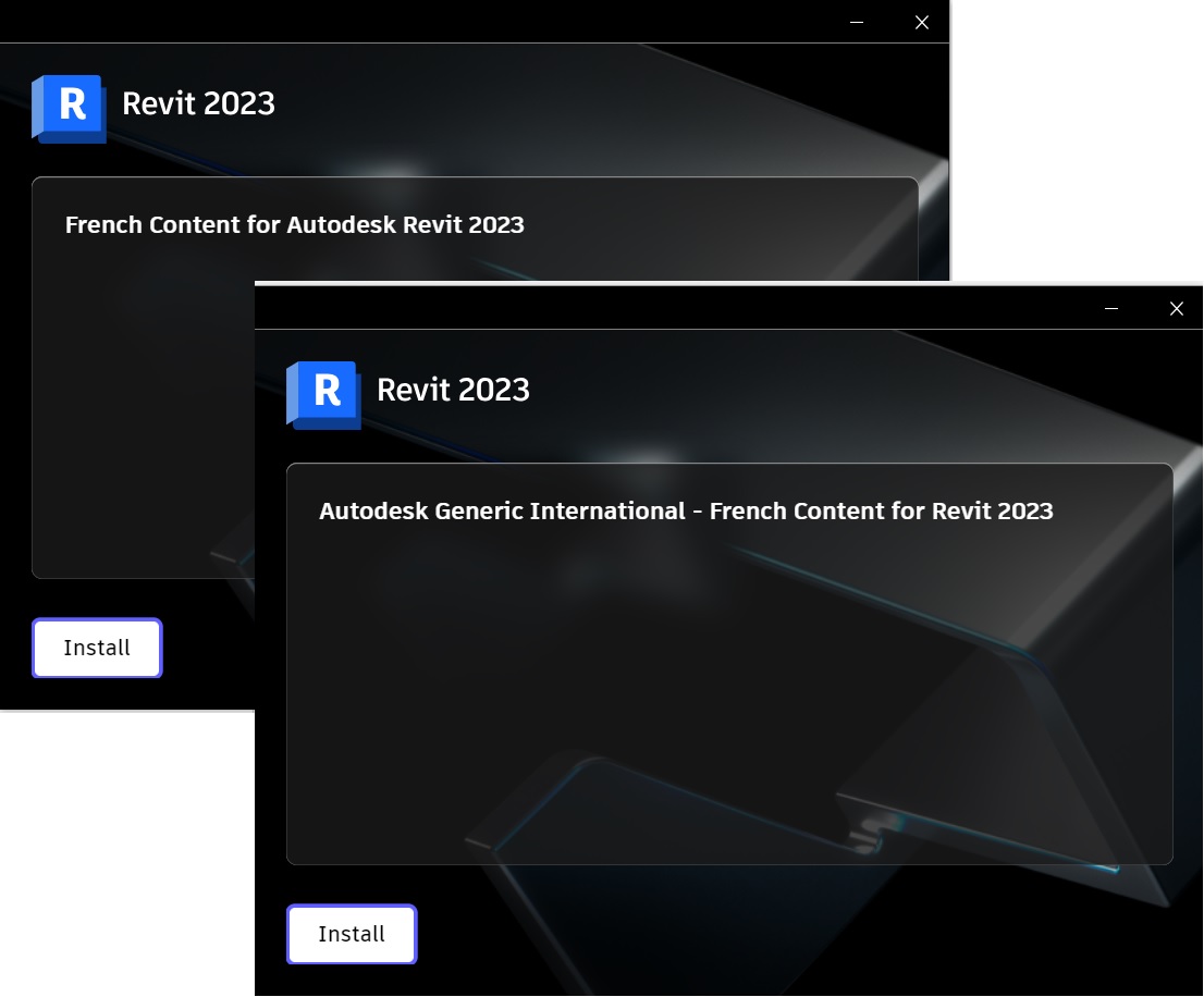 [Astuce] Autodesk Revit 2023 – Installez les bibliothèques de contenus 2023