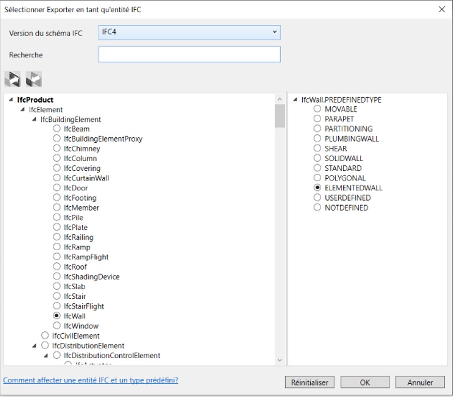 [Nouveauté] Autodesk Revit 2023 -Paramètres IFC et boîte de dialogue d’association d’exportation