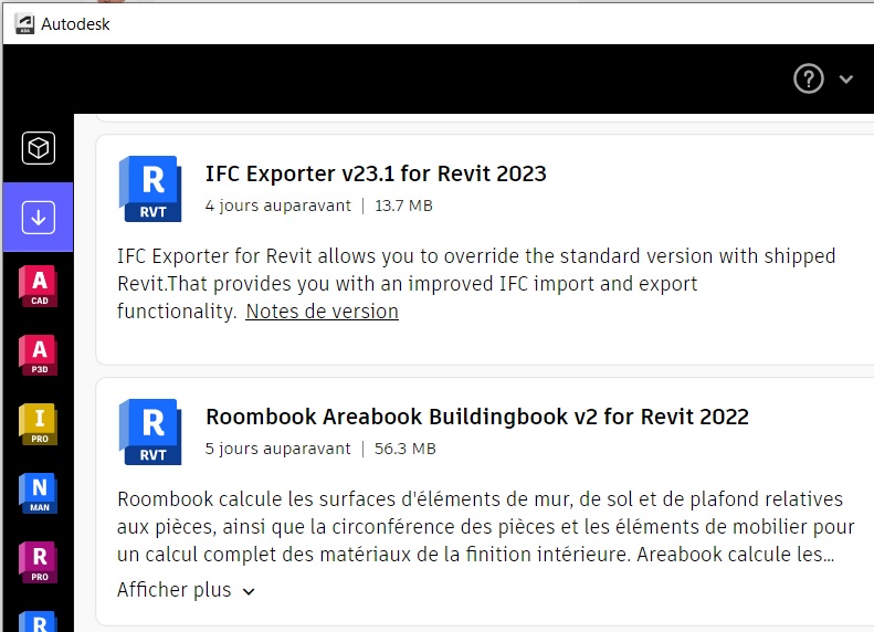 [Nouveauté] Autodesk Revit 2023 – IFC Exporter V23.1