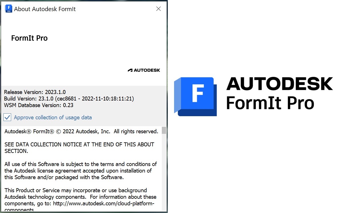 [Nouveauté] Mise à jour Autodesk FormIt 2023.1
