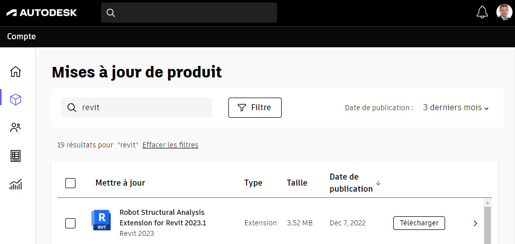 [Mise à jour] Moteur import/ export IFC pour Autodesk Revit 2023.1.1