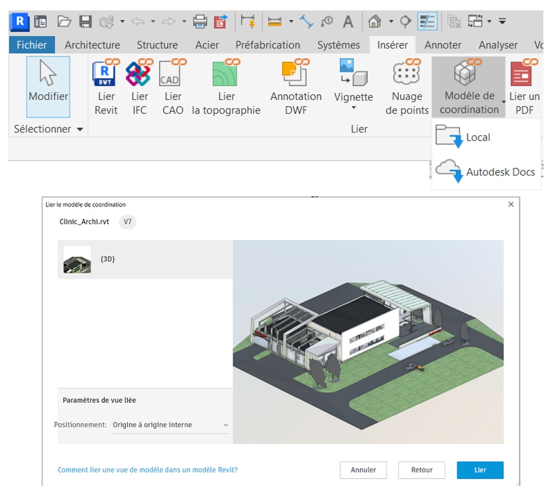 [Nouveauté] Autodesk Revit 2024 – Liez vos modèles de coordination depuis Autodesk Docs