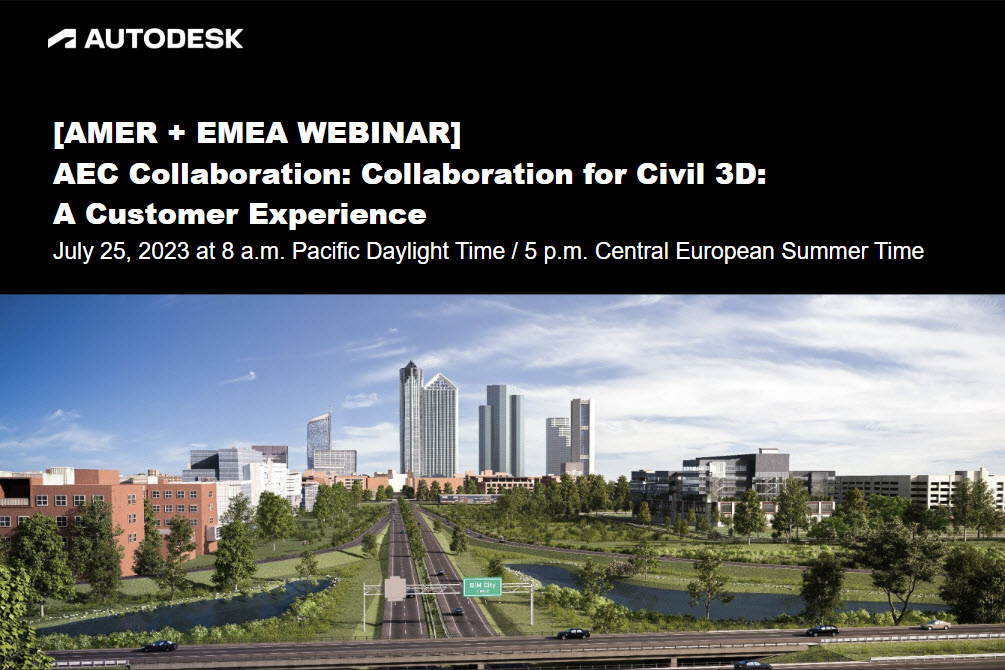 [Webinaire Autodesk] Témoignage client du passage à Civil 3D en mode collaboratif