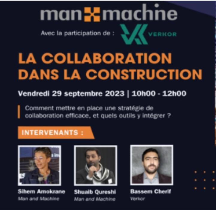 [Événement partenaire] La collaboration dans la construction par Man & Machine
