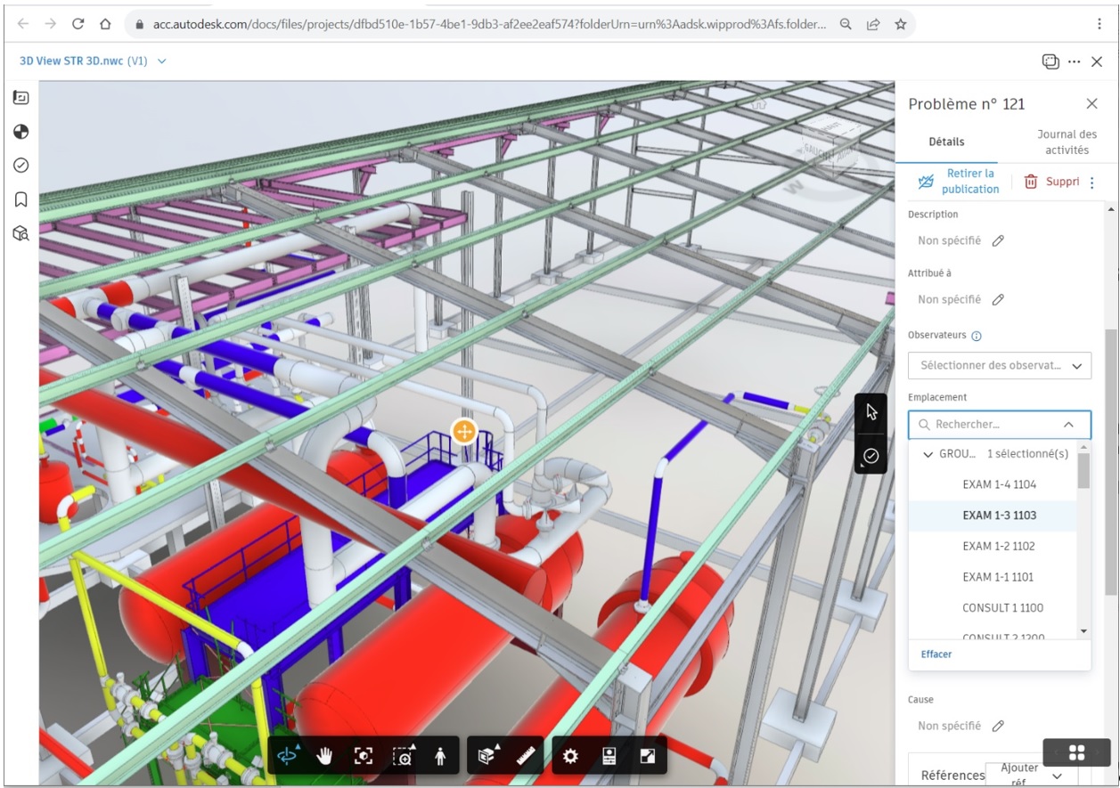 [Nouveauté] Autodesk Construction Cloud – Import automatisé des emplacements issus d’un fichier Revit