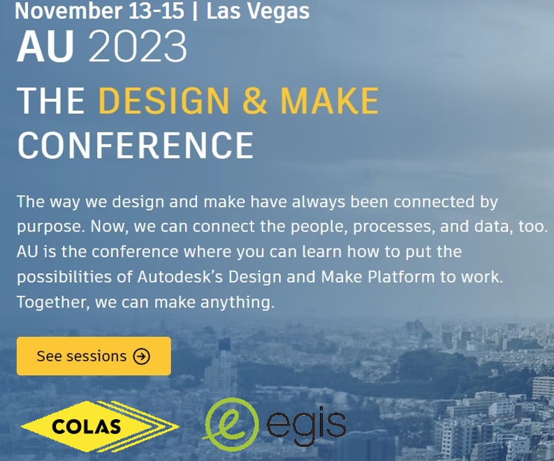 [Événement] Autodesk University, c’est la semaine prochaine !