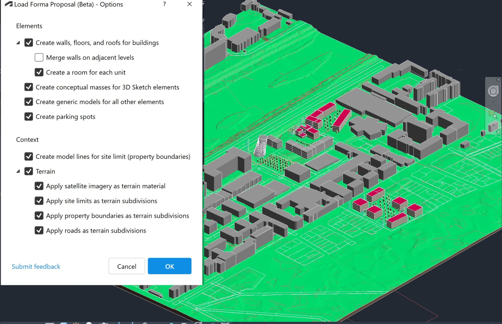 [Nouveauté] Autodesk Forma et Revit –  Toujours plus de contexte !