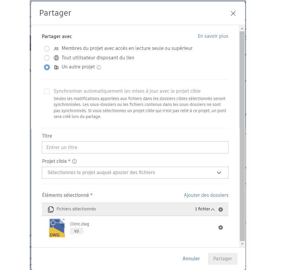 [Astuce] Autodesk Docs – Partager des versions antérieures