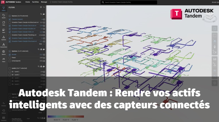 [Tutoriel] Autodesk Tandem – Rendre vos actifs intelligents avec des capteurs connectés