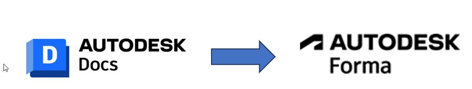 [Nouveauté] Autodesk Forma connecté à Autodesk Docs
