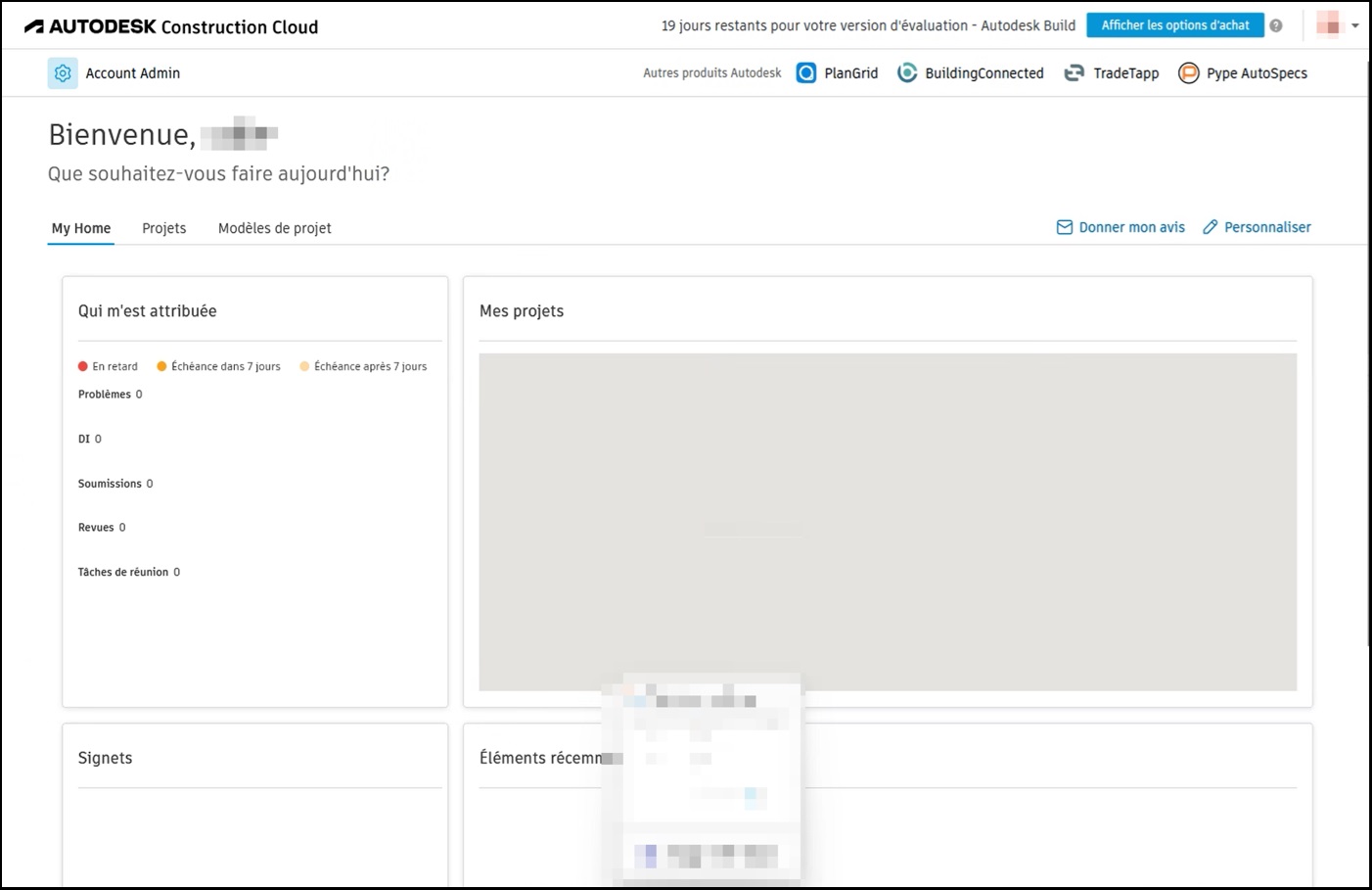 Création de compte Autodesk Docs, je suis en version d’essai : Explications et Solution