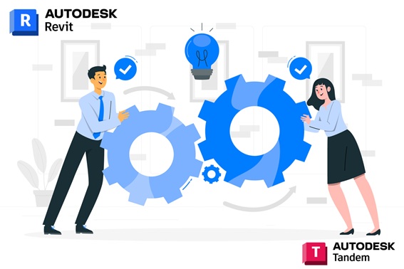 Workflows bidirectionnels Autodesk Revit – Tandem