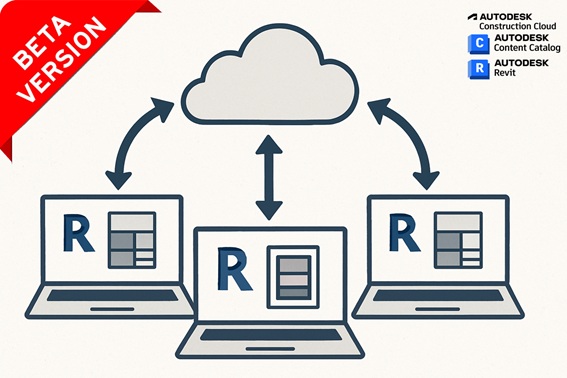 Autodesk Content Catalog – Gestion des matériaux Revit en version bêta