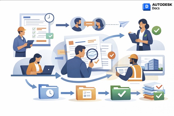 Revues et visas dans Autodesk Docs : plus de flexibilité, toujours plus de maîtrise