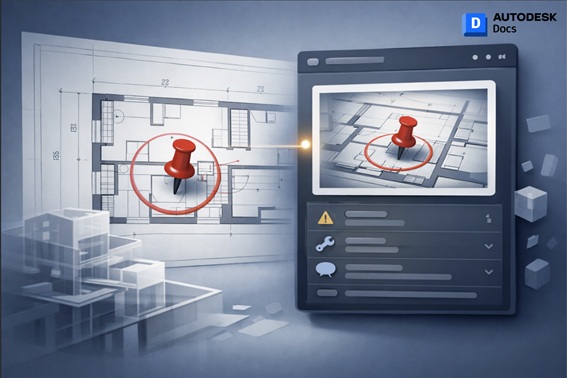 Autodesk Docs : Miniatures automatiques pour les problèmes 2D