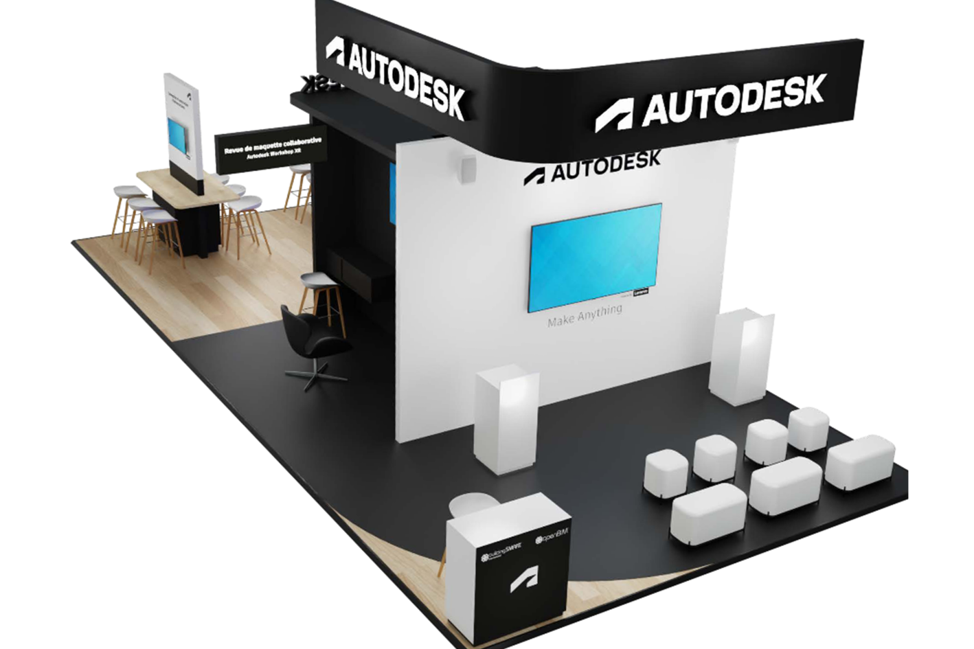 Le programme de l’agora Autodesk pour BIM World 2026