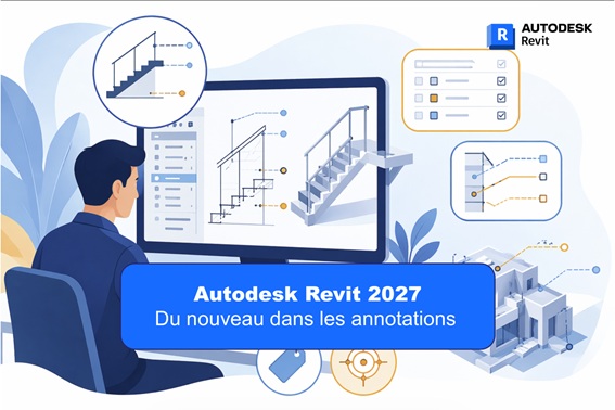 Autodesk Revit 2027 : Du nouveau dans les annotations