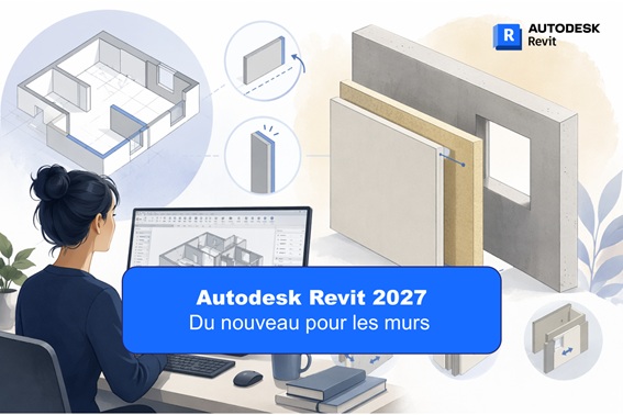 Autodesk Revit 2027 : Du nouveau pour les murs