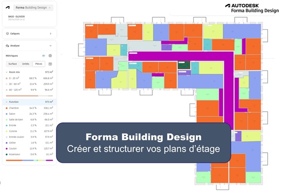 Forma Building Design : Créer et structurer vos plans d’étage 5/7