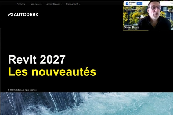 Autodesk Revit 2027 – Le replay du webinaire