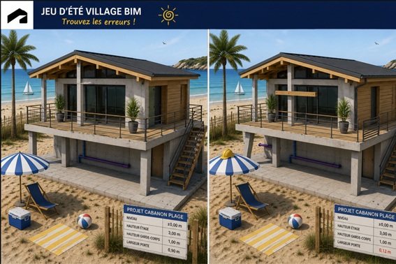 Le jeu de l’été Village BIM du mois d’août