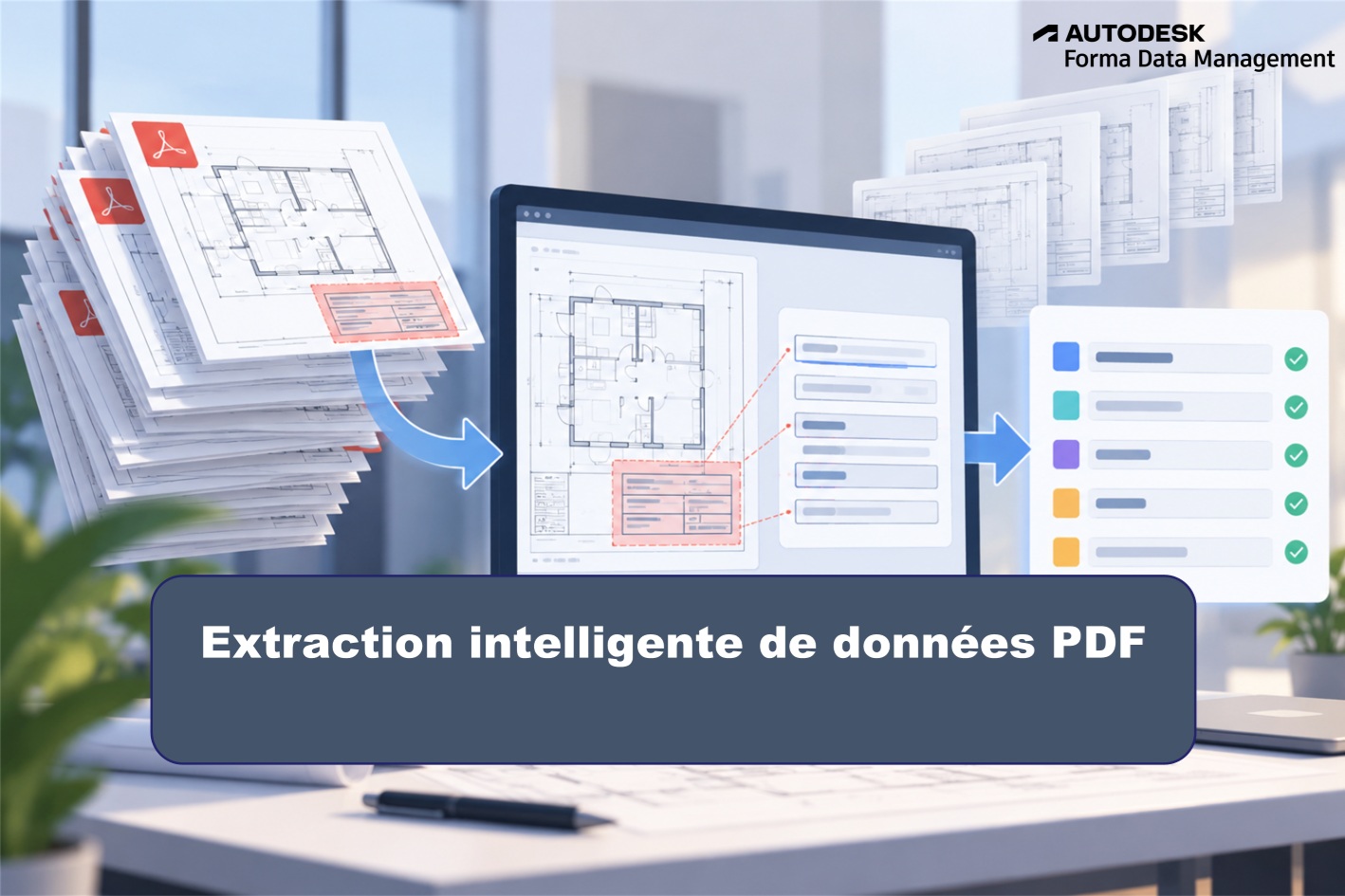 Forma Data Management : automatisez l’extraction des cartouches de vos plans PDF